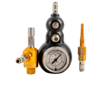 Kit pressurizzazione ammortizzatori - scala 0-25 bar - valvola schrader
